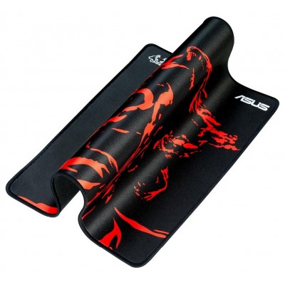 Gaming Mouse Pad Asus Cerberus Mat Mini, 250 x 210 x 2mm/80g, Cloth with Rubber base, Red