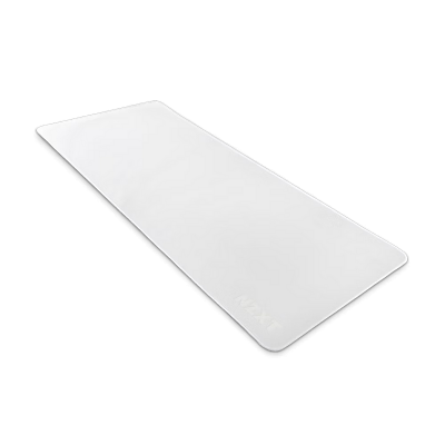 Gaming Mouse Pad NZXT MXP700, 720 x 300 x 3mm, Stain resistant coating, Low-friction surface, White