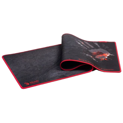 Gaming Mouse Pad Bloody B-088S, 800 x 300 x 2mm, Cloth/Rubber, Anti-fray stitching, Black/Red