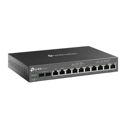 Gigabit Omada 3-in-1 VPN Router TP-LINK "ER7212PC ", 8xGbit PoE, 2x Gbit WAN, 2xGbit SFP, Omada Ctrl