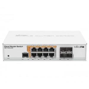 Mikrotik POE Cloud Router Switch CRS112-8P-4S-IN