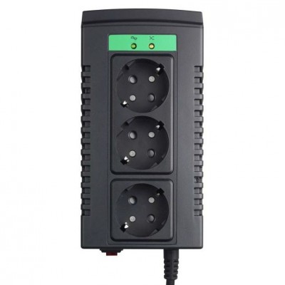 Stabilizer APC Line-R LS595-RS 595VA/300W Automatic Voltage Regulator, 3 Schuko Outlets, 230V