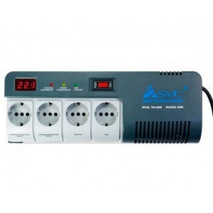 Stabilizer Voltage Ultra Power AVR-1012,  1000VA/600W, Output sockets: 4 × Schuko