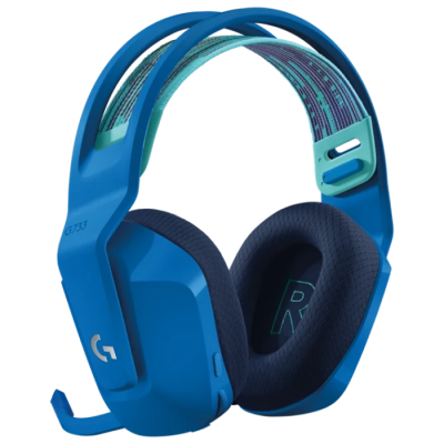  Wireless Gaming Headset Logitech G733, 40mm drivers,20-20kHz,39 Ohm,87.5dB, RGB,2.4 Ghz/3.5mm,Blue