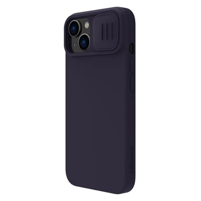 Nillkin Apple iPhone 14, CamShield Silky Silicone Case, Dark Purple