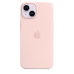 Original iPhone 14 Silicone Case with MagSafe - Chalk Pink, Model A2910