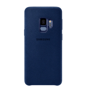 Original Sam. Alcantara cover Galaxy S9 Blue