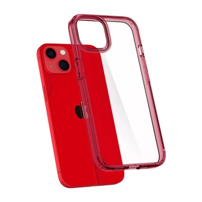 Spigen iPhone 13, Ultra Hybrid, Red Crystal