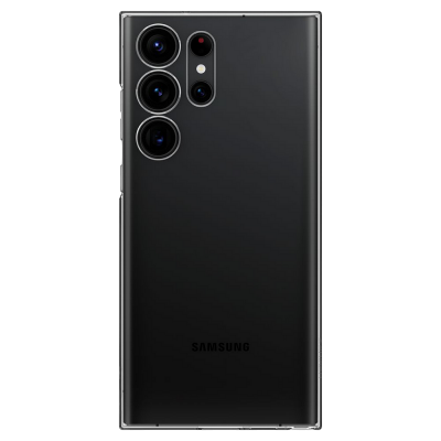 Spigen Samsung S23 Ultra, Airskin, Crystal Clear