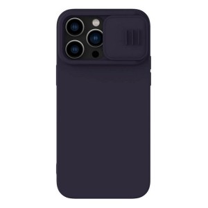Nillkin Apple iPhone 14 Pro, CamShield Silky Magnetic Silicone Case, Midnight Blue