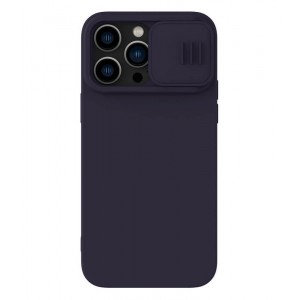 Nillkin Apple iPhone 14 Pro, CamShield Silky Silicone Case, Dark Purple