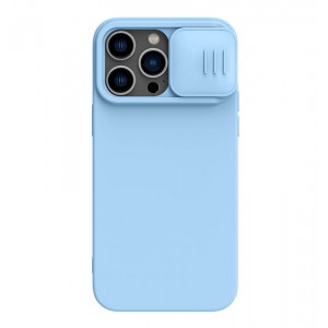 Nillkin Apple iPhone 14 Pro, CamShield Silky Silicone Case, Blue Haze