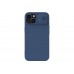 Nillkin Apple iPhone 14, CamShield Silky Silicone Case, Midnight Blue