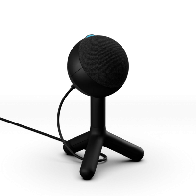 Microphones Logitech Yeti Orb RGB, Condenser, Cardioid, Blue VO!CE, 24-bit/48kHz, 70Hz-20kHz, 117dB, RGB, USB, White