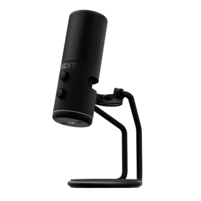 Microphones NZXT Capsule, Cardioid polar pattern, Internal shock mounting, USB, 24-bit/96kHz, Black