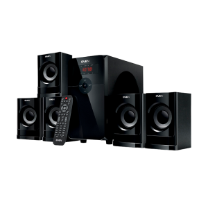 Speakers   SVEN "HT-201"  80w / 20w+5*12w, USB, SD, FM, Display, RC, Black