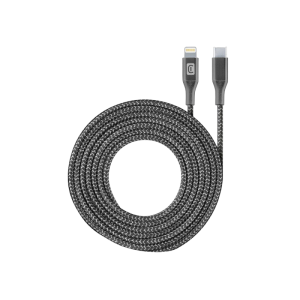 Type-C to Lightning Cable Cellular, Long MFI, 2.5M, Black