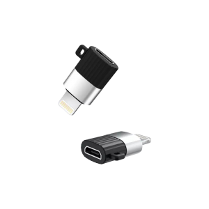 Adapter XO Micro-USB to Lightning, NB149B Black