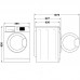 Washing machine/fr Whirlpool FFB 7459 WV EE