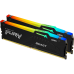 64GB DDR5-5600MHz  Kingston FURY Beast RGB (Kit of 2x32GB) (KF556C40BBAK2-64), CL40-40-40, 1.25V,Blk