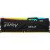 64GB DDR5-6000MHz  Kingston FURY Beast RGB (Kit of 2x32GB) (KF560C40BBAK2-64), CL40-40-40, 1.35V,Blk