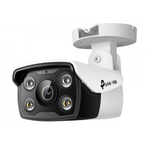 TP-Link "VIGI C340", 4mm, 4MP, Outdoor Full-Color Bullet Network Camera, PoE