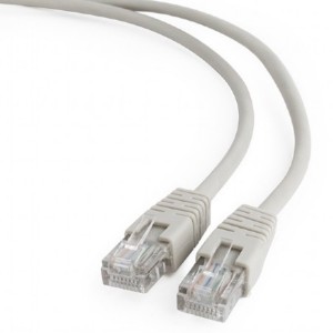  0.5m, FTP Patch Cord  Gray, PP22-0.5M, Cat.5E, Cablexpert, molded strain relief 50u" plugs