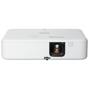 Projector Epson CO-FH02; LCD, FullHD, 3000Lum, Android TV, Wi-Fi, 5W, White