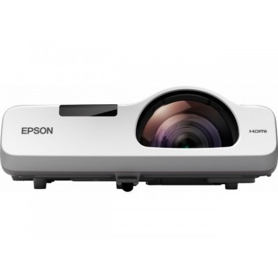 Projector Epson EB-530;  ShortThrow, LCD, XGA, 3200Lum, 16000:1, LAN, 16W, White