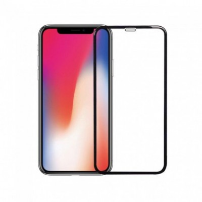 Cellular Tempered Glass Capsule for iPhone XS Max  Black