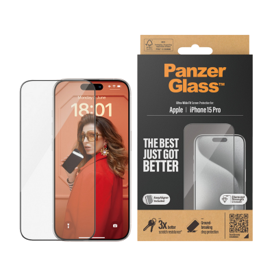 PanzerGlass Apple iPhone 15 Pro UWF wA