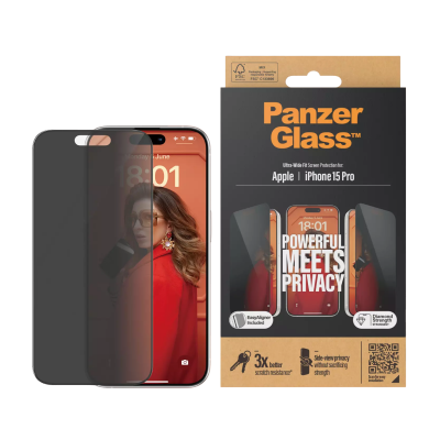 PanzerGlass Apple iPhone 15 Pro UWF Privacy wA