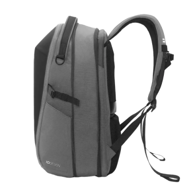 Backpack Bobby Bizz, anti-theft, P705.932 for Laptop 15.6" & City Bags, Gray