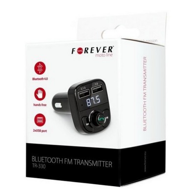 Forever Bluetooth TR-330, FM Modulator Black