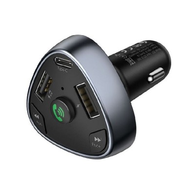 FM Transmitter Hoco, Bluetooth, E51, Black