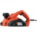 Rebating Planer Black+Decker (KW712KA-QS) 650W Kitbox, 17.000 rpm,