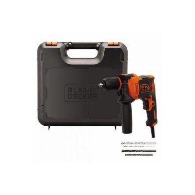 Hammer Drill Black+Decker (BEH710K-QS) 710W, 0-2800 rpm, 47.600 beats/min, Bit max 13 mm