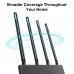 Wireless Router TP-LINK "Archer C80", AC1900 Wireless 3×3 MIMO Dual Band Router
