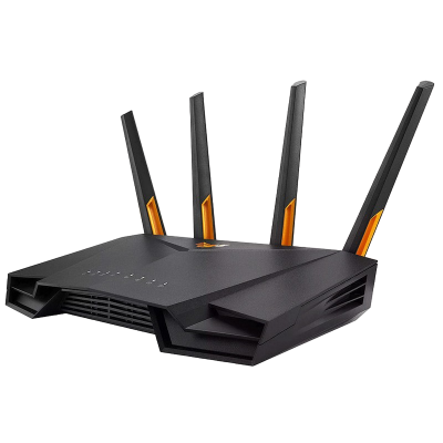 Wi-Fi 6 Dual Band ASUS TUF Gaming Router "TUF-AX3000 V2", 3000Mbps, OFDMA, 4xGbit, 1x2.5Gbit WAN, USB3.0