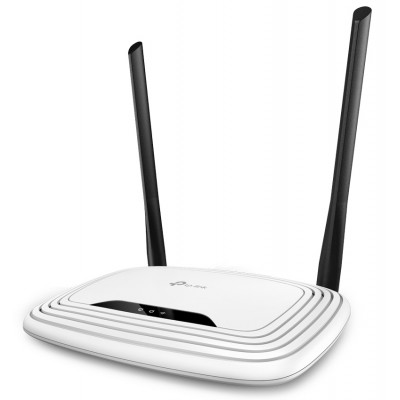 Wireless Router TP-LINK "TL-WR841N", Atheros,300Mbps,4-port Switch,802.11n/g/b,2.4GHz,Fixed Antenas