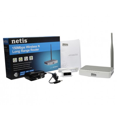 Wireless Router Netis "WF2501P", 150Mbps, POE, Long Range, Detachable Antenna