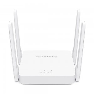 Wi-Fi AC Dual Band MERCUSYS Router, "AC10", 1200Mbps, MU-MIMO, 4x5dBi Antennas, 2xLAN Port