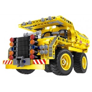 6802, XTech Bricks: 2in1, Construction Dump Truck & Plane, 361 pcs