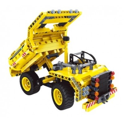 6802, XTech Bricks: 2in1, Construction Dump Truck & Plane, 361 pcs