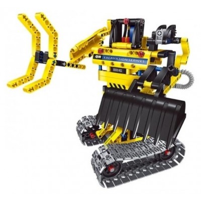 6801, XTech Bricks: 2in1, Construction Excavator & Robot, 342 pcs