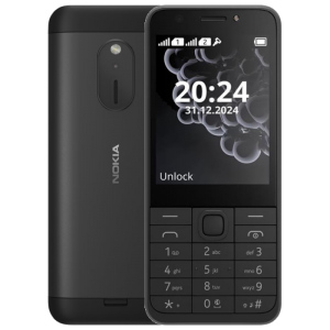 230 (2024), display 2.8", Dual SIM, Black