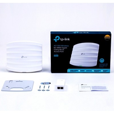 Wireless Access Point  TP-LINK "EAP225", AC1200 Dual Band Wireless Gigabit Ceiling/Wall Mount