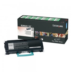 Toner Cartridge Lexmark E260/360/460 black 3,5k