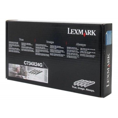 Drum Unit Lexmark C734/736/746/748 CMYK, (4pcs in box), C734X24G