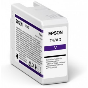 Ink Cartridge Epson T47AD UltraChrome PRO 10 INK, for SC-P900, Violet, C13T47AD00